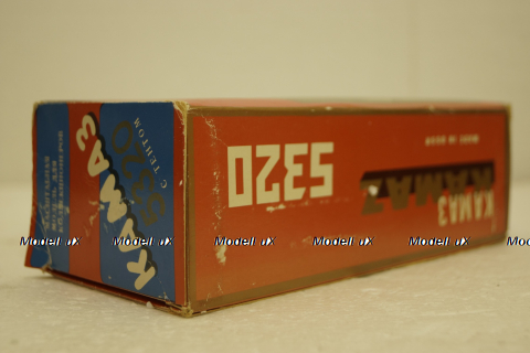 Камаз-5320 с тентом, ранний на резине, Арек 1:43