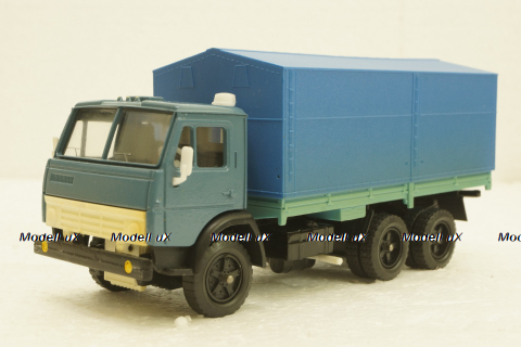 Камаз-5320 с тентом, ранний на резине, Арек 1:43