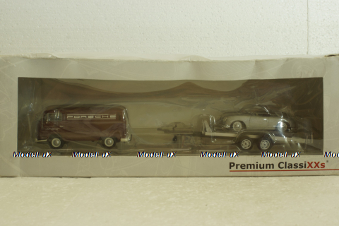 Volkswagen T2a + trailer Porsche,  11263, Premium Classixxs 1:43 