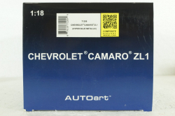 Chevrolet Camaro ZL1, 2017, blue, 71209, AutoArt 1:18