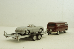 Volkswagen T2a + trailer Porsche,  11263, Premium Classixxs 1:43 