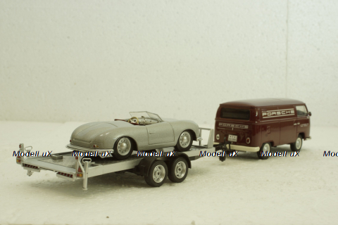 Volkswagen T2a + trailer Porsche,  11263, Premium Classixxs 1:43 