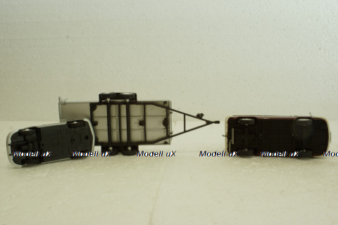 Volkswagen T2a + trailer Porsche,  11263, Premium Classixxs 1:43 