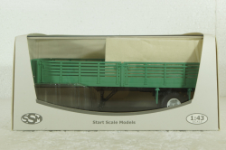МАЗ-5215 полуприцеп, зелёный, SSM7011, SSM 1:43
