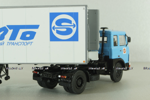 МАЗ-5432 тягач c полуприцепом-рефрижератором KlegeFrance, синий, SSM1561, SSM 1:43