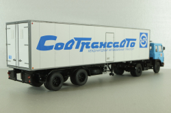 МАЗ-5432 тягач c полуприцепом-рефрижератором KlegeFrance, синий, SSM1561, SSM 1:43