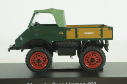 Mercedes Unimog 401, green, Schuco 1:43