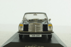 Mercedes 200D W110, 1965, black,  IXO 1:43