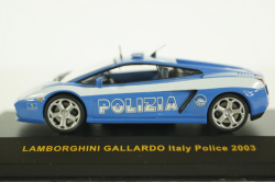 Lamborghini Gallardo 2003 Italy Police, IXO 1:43