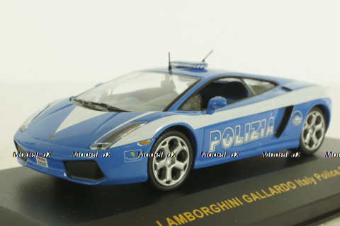 Lamborghini Gallardo 2003 Italy Police, IXO 1:43