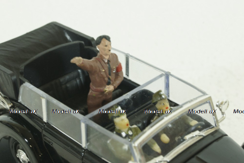 Mercedes 770K With Hitler FIGURE 1942, Rio Models 1:43