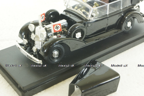 Mercedes 770K With Hitler FIGURE 1942, Rio Models 1:43