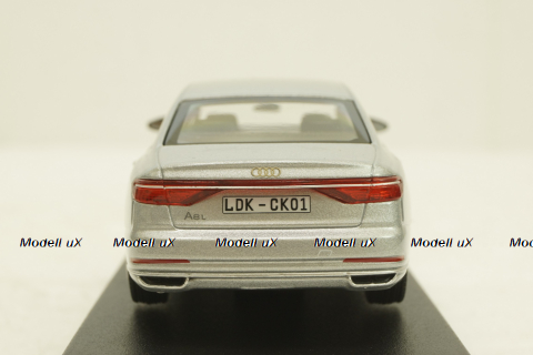 Audi A8L silver, IScale 1:43