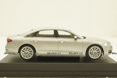 Audi A8L silver, IScale 1:43
