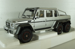 Mercedes G63 AMG 6x6, silver, 76301, Autoart 1:18