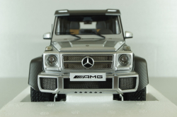Mercedes G63 AMG 6x6, silver, 76301, Autoart 1:18
