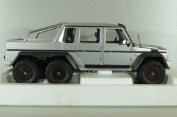 Mercedes G63 AMG 6x6, silver, 76301, Autoart 1:18