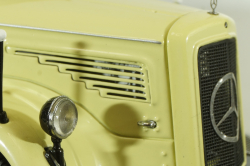 Mercedes L 6600 with trailer, beige, 03019, Schuco 1:43