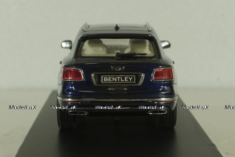 Bentley Bentayga V8 2016, dark blue, Kyosho 1:43