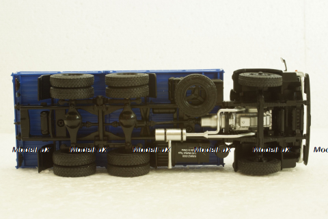 Камаз-5320 серый/синий, АвтоИстория 1:43