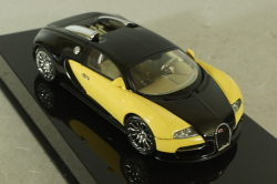 Bugatti EB 16,4 Veyron 2000, 50904, black/yellow, Autoart 1:43