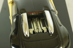 Bugatti EB 16,4 Veyron 2000, 50904, black/yellow, Autoart 1:43