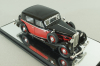 Maybach SW38 Hard top Spohn (Closed) 1935, black/red, 43702, Signature Model 1:43