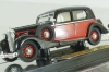 Maybach SW38 Hard top Spohn (Closed) 1935, black/red, 43702, Signature Model 1:43