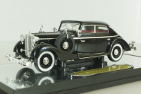 Maybach SW38 Cabriolet Spohn (Closed) 1937, black, 43703, Signature Model 1:43