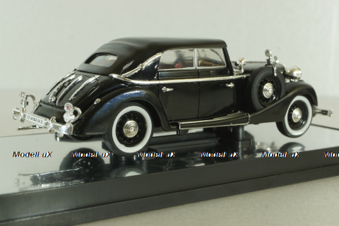Maybach SW38 Cabriolet Spohn (Closed) 1937, black, 43703, Signature Model 1:43