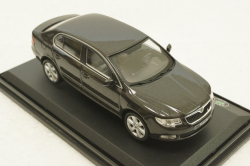 Skoda Superb B6, Braun Metallic, 143AB010YF, Abrex 1:43
