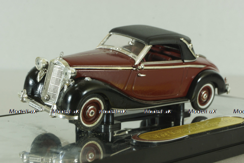 Mercedes 170S Cabriolet (closed) 1950, red/black, 43708, Signature Model 1:43