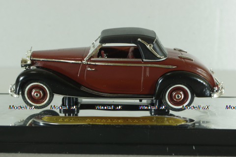 Mercedes 170S Cabriolet (closed) 1950, red/black, 43708, Signature Model 1:43