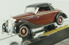 Mercedes 170S Cabriolet (closed) 1950, red/black, 43708, Signature Model 1:43