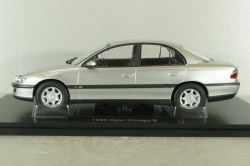 Opel Omega (B) Limousine 1996, silver, T9-1800430, Triple 9 1:18