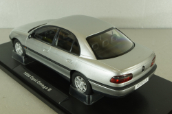 Opel Omega (B) Limousine 1996, silver, T9-1800430, Triple 9 1:18