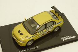 Mitsubishi Lancer Evolution VII (2001-2003) Brian O'Conner, Fast&Furious #10 Altaya 1:43