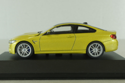 BMW M4 Coupe (F82) 2014, yellow, 070898, Herpa 1:43