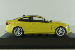 BMW M4 Coupe (F82) 2014, yellow, 070898, Herpa 1:43