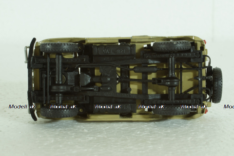 Уаз-469 ралли №4, бежевый, Агат 1:43