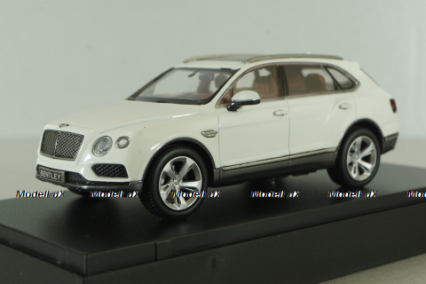 Bentley Bentayga V8 2016, white, Kyosho 1:43