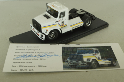 Зил-4421С кольцевой №99, белый, Автобюро 1:43