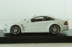 Mercedes SL65 AMG (R230) V12 BITURBO 2009  BLACK SERIES (white), ABSOLUTE HOT 1:43