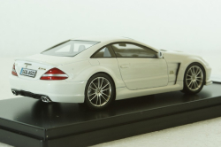 Mercedes SL65 AMG (R230) V12 BITURBO 2009  BLACK SERIES (white), ABSOLUTE HOT 1:43