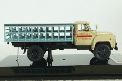 Газ-52 Автомобиль для транспортировки баллонов со сжиженным газом СТБ1-52 1973 г., 105242, DiP Models 1:43