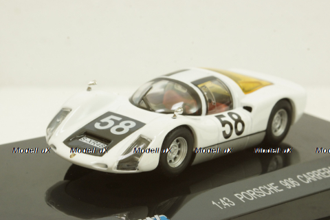 Porsche 906 Carrera 6 1965, white, KDW 1:43
