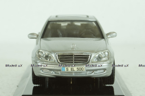 Mercedes S600 (W220) silver, S-Class, B66961956 Maisto 1:43