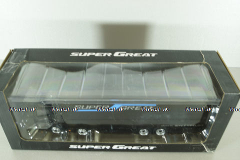 Mitsubishi Fuso Super Great FS 2017, black, Mitsubishi 1:43