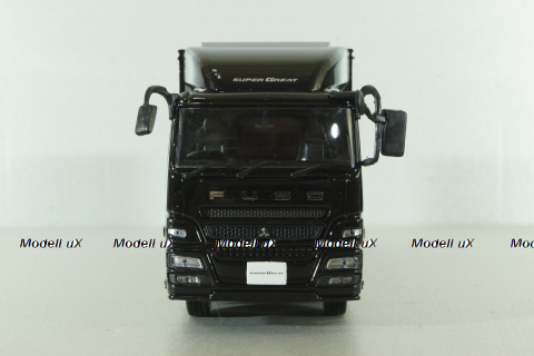 Mitsubishi Fuso Super Great FS 2017, black, Mitsubishi 1:43