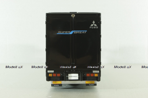 Mitsubishi Fuso Super Great FS 2017, black, Mitsubishi 1:43